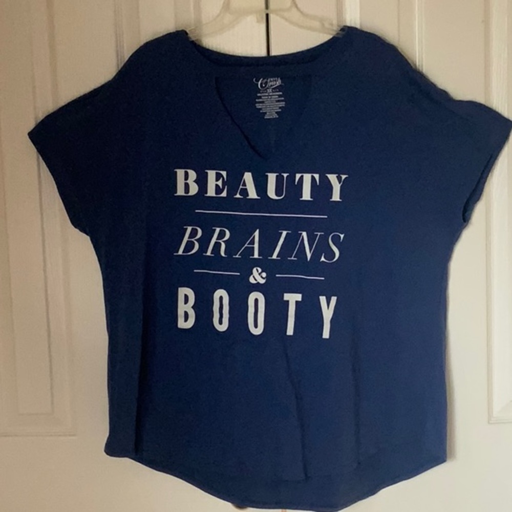 Cold Crush, Beauty, Brains & Booty T-Shirt - 3X - EUC
